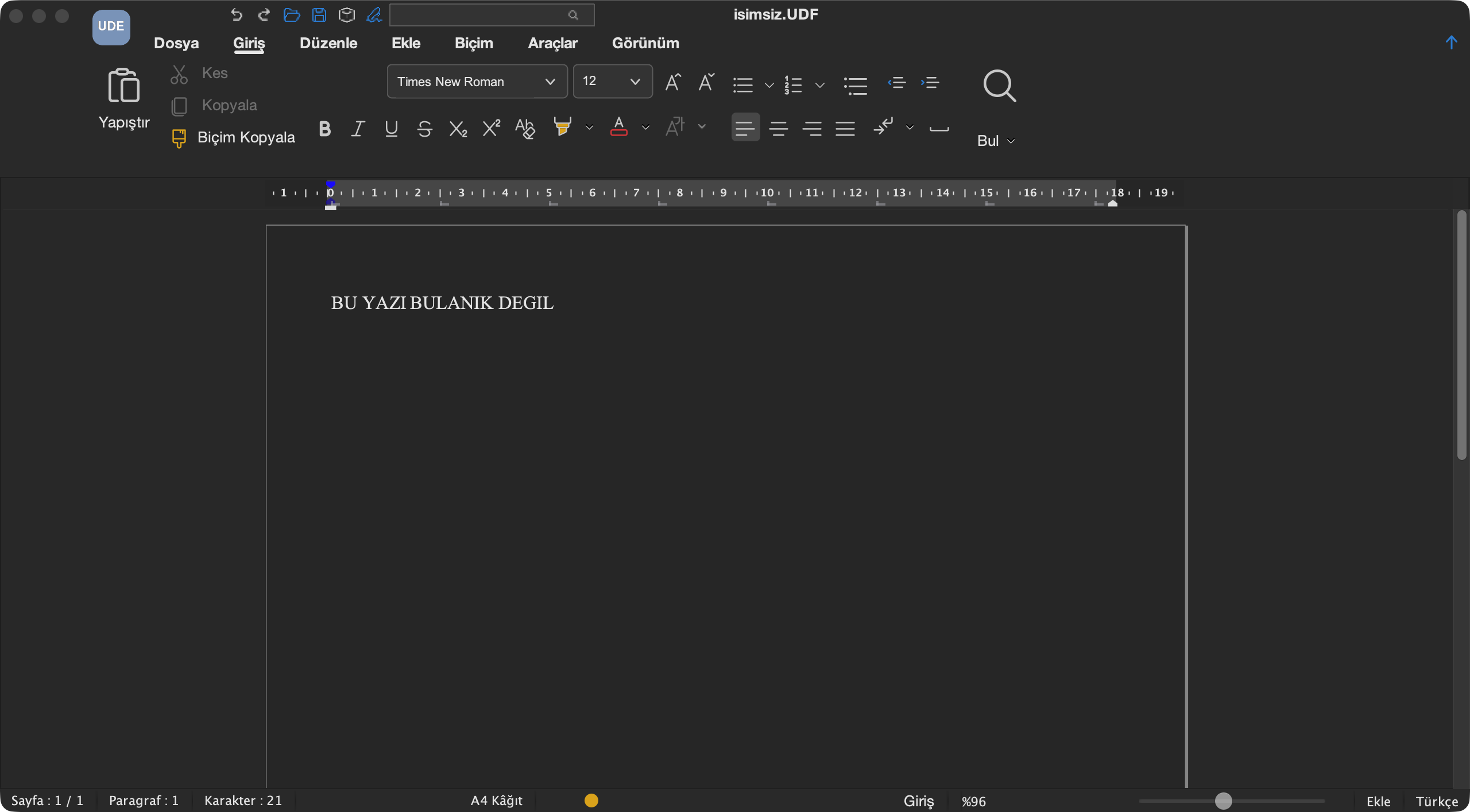 After: native on Apple Silicon — crisp Retina text and a flat Word-2026 dark theme